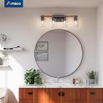 Farmhouse Rustic Bathroom Vanity Light: Vintage Industrial Wall Sconces