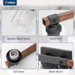 Farmhouse Rustic Bathroom Vanity Light: Vintage Industrial Wall Sconces