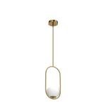 Gold Globe Pendant Light Fixture for Modern Spaces