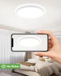 6-Pack 12" LED Flush Mount Ceiling Light Fixture