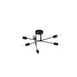 Mid Century Sputnik Chandelier Ceiling Light - 6-Light