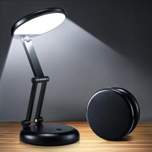 Battery Operated Lamp,3600mAh Battery Powered Lamp,Rechargeable Lamp Battery Lamp,Wireless Lamp Cordless Lamps Rechargeable Table Lamp,Dimmable Desk Lights for Home Office,Desk Lamps for Home Office