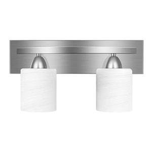 Modern Glass Shade 2-Light Vanity Bathroom Lighting Fixtures