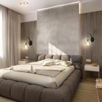 Modern Black and Gold Wall Sconce Light with Clear Glass Shade