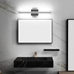 Modern Matt Black Dimmable Vanity Lights, LED, Bathroom