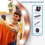 LED Vanity Mirror Lights with 10 Dimmable Bulbs