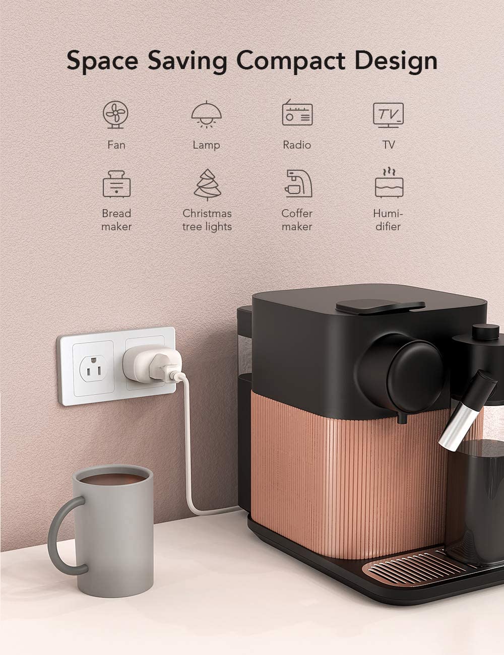 Nooie Smart Plug Pack Voice Control
