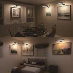 Arixinks Rechargeable Picture Light with Remote & Dimmable