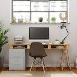 Globe Electric 5698601 28" Heavy Base Top Moving Spring Balanced Swing Arm Desk Lamp, Black, On/Off Rotary Switch on Shade, Office Decor, Reading Light, Home Essentials, Room Lighting