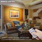 Battery Operated Wireless Picture Light with Remote Control