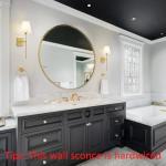 White Fabric Shade Wall Sconces Set of 2