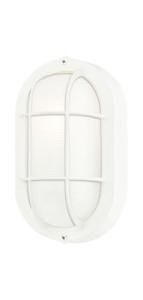 Westinghouse Lighting 6783500 Traditional One-Light Outdoor Wall Fixture, White Finish, White Glass Lens