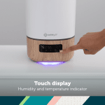 Safety 1ˢᵗ Smart Humidifier, Natural with White
