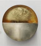 Pair of NativeSkins Eclipse Metal Wall Sconces