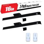 2-Pack 16inch Battery Operated Picture Lights with Remote