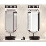 Westinghouse Traditional Indoor Vanity Light, Matte Black Finish