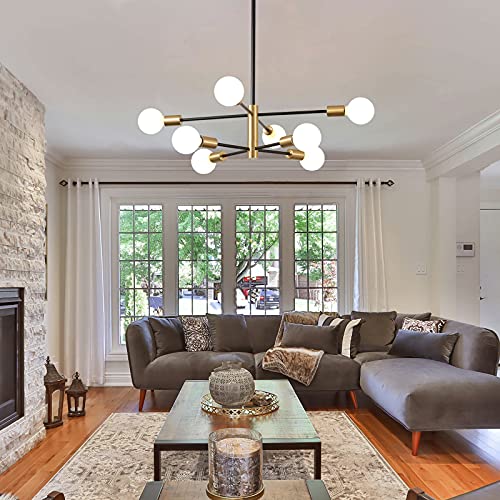 KAISITE Modern Sputnik Chandelier - Mid Century Design
