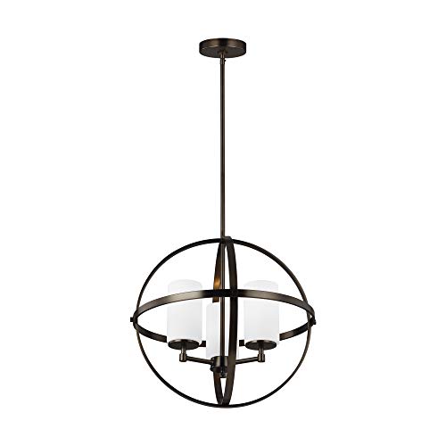 Sea Gull Lighting Alturas Collection Chandelier, Oil Rubbed Bronze