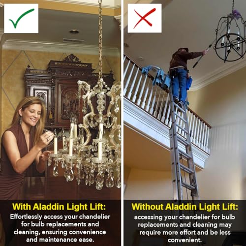 Aladdin Light Lift ALL300 - 300 lb. Chandelier Helper