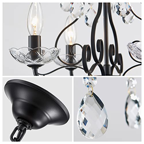 Crystal Candle Chandelier Pendant Ceiling Light Modern Fixture