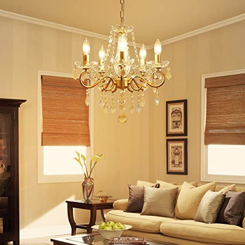 Mini Crystal Chandelier K9 Crystal Lighting for Living Room