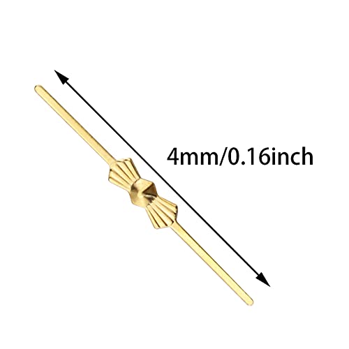 Golden Butterfly Clips for Chandelier Lamp - 200PCS