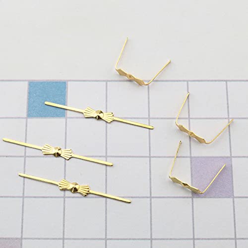 Golden Butterfly Clips for Chandelier Lamp - 200PCS