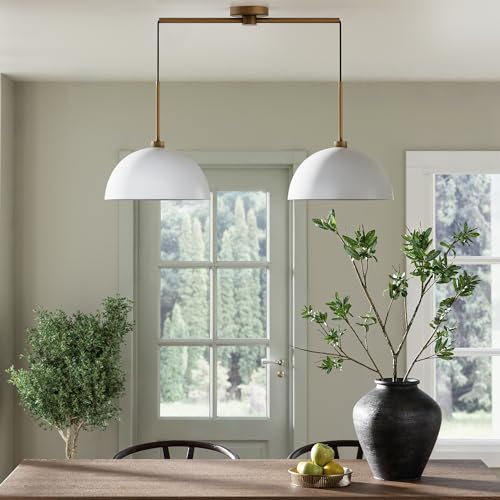 Nathan James Percy Modern 2-Light Pendant Island Light