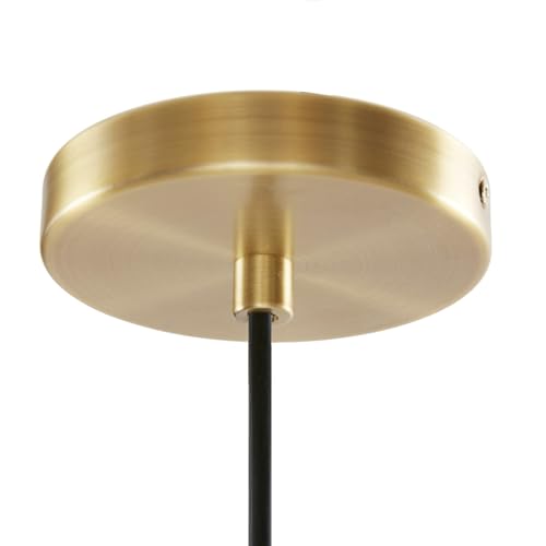 Modern Glass Pendant Light Fixtures - Gold/Clear