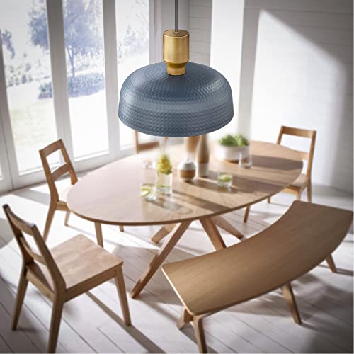 Modern Hammered Metal Pendant Light for Kitchen Island