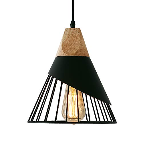 Modern Black Pendant Light Fixture for Kitchen Island