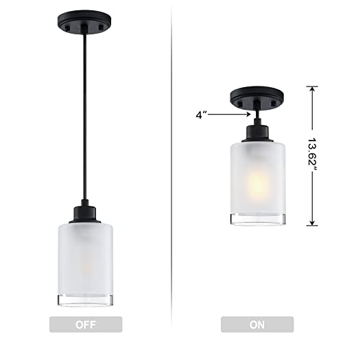 Dolaimi House 3 Pack Industrial Pendant Light Fixture
