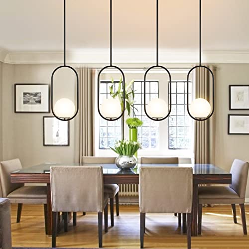Modern Globe Pendant Light Chandelier - 1-Light (2 Pack)