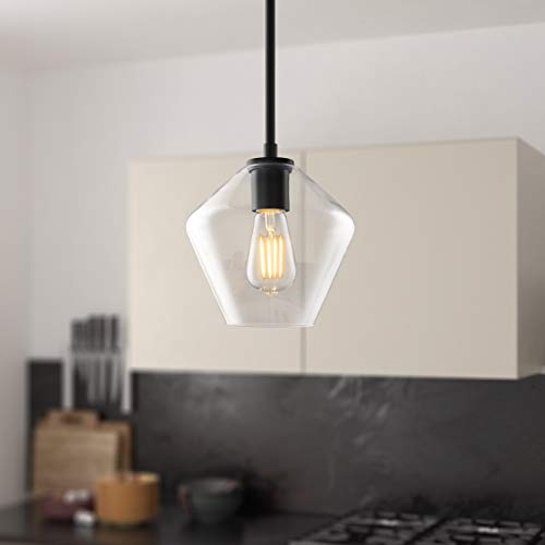 Macaria Modern Glass Pendant Light for Kitchen Island