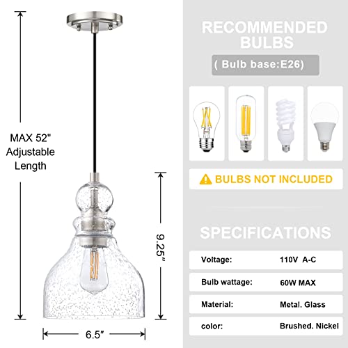 Modern Industrial Pendant Ceiling Light for Kitchen Island