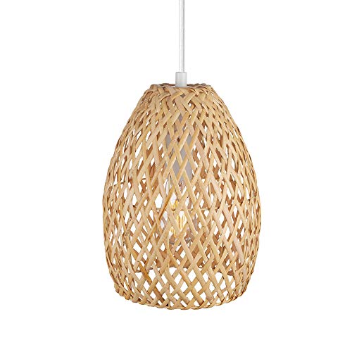 White Globe 1-Light Pendant Light Fixture