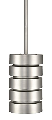 Linea di Liara Macchione Brushed Steel Pendant Light