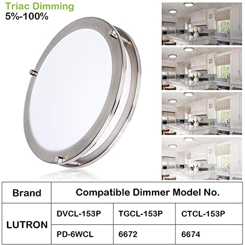 13 inch Adjustable LED Ceiling Light Fixture Set