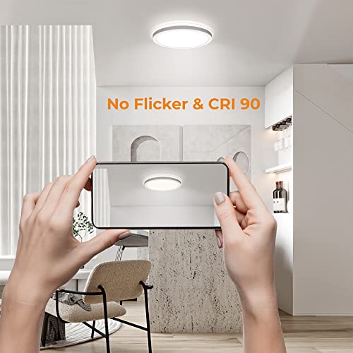 BLNAN LED Flush Mount Ceiling Light, 9 Inch