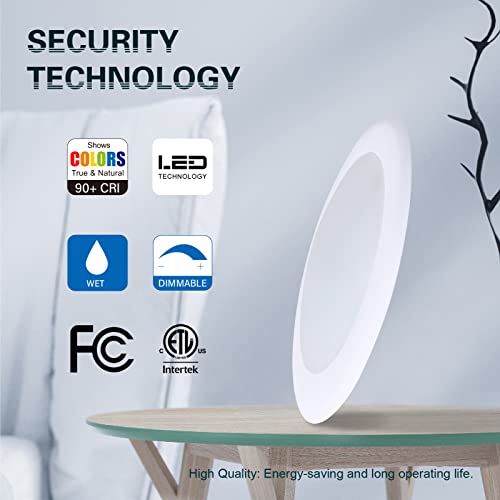 TOPELER 12Pack 6" Dimmable LED Ceiling Lights