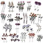 Vintage Scrapbook Paper Kit with Flowers Stickers