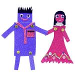 500 Scrapbooking Brads: Gold and Silver Paper Fasteners