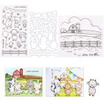 Farm Metal Cutting Dies and Transparent Stamps