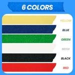 Colorful Masking Tape for DIY Scrapbooking Projects