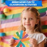 Colorful Masking Tape for DIY Scrapbooking Projects