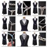 Vegan Leather Wrap Belt for Women - Multiple Ways to Wear - One Size Fits All - Adjustable - Size inclusive - Skinny Wrap Belt | Sash Obi knot tie belt | Made in USA (Citrine Green with Gold Hardware)