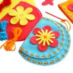 Serabeena Sew Your Own Purses - Easy and Fun to Do Sewing Kit for Kids