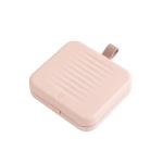 【Latest Models】Portable Travel Home Small Magnetic Sewing Box, Mini Sewing Kits Storage-Box, Beginners DIY Sewing Thread Needle Threader Scissors Kit（Pink).Boxes Home and Travel Quick Fix Sewing Kit