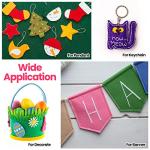 Reginary 120pcs Felt Fabric Sheets Felt Squares Assorted Color Felt Craft Sheets for DIY Sewing School Projects Patchwork Party Decoration, 40 Colors (12 x 8 Inch, 120 Pcs)