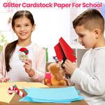 Reginary 120pcs Felt Fabric Sheets Felt Squares Assorted Color Felt Craft Sheets for DIY Sewing School Projects Patchwork Party Decoration, 40 Colors (12 x 8 Inch, 120 Pcs)